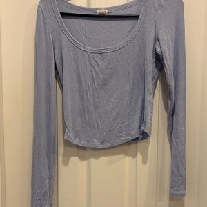 Garage Sky Blue Long Sleeve Women's Tee